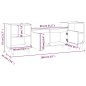 Mobile Porta TV Bianco 160x35x55 cm in Legno Multistrato Mobile Porta TV Bianco 160x35x55 cm in Legno Multistrato