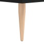 vidaXL Scarpiera Nera 30x35x105 cm in Legno Multistrato