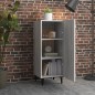 Credenza Grigio Sonoma 34,5x34x90 cm in Legno Multistrato Credenza Grigio Sonoma 34,5x34x90 cm in Legno Multistrato