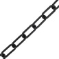 vidaXL Catena Segnaletica Nera 100 m Ø4 mm in Plastica vidaXL Catena Segnaletica Nera 100 m Ø4 mm in Plastica