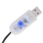 vidaXL Rete di Luce per Albero di Natale 300 LED Bianco Freddo 300 cm vidaXL Rete di Luce per Albero di Natale 300 LED Bianco Freddo 300 cm