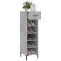 vidaXL Scarpiera Grigio Cemento 30x35x105 cm in Legno Multistrato vidaXL Scarpiera Grigio Cemento 30x35x105 cm in Legno Multistrato