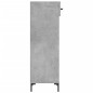 vidaXL Scarpiera Grigio Cemento 30x35x105 cm in Legno Multistrato vidaXL Scarpiera Grigio Cemento 30x35x105 cm in Legno Multistrato