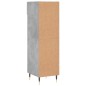 vidaXL Scarpiera Grigio Cemento 30x35x105 cm in Legno Multistrato vidaXL Scarpiera Grigio Cemento 30x35x105 cm in Legno Multistrato