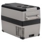 vidaXL Borsa Frigo con Manico Nera e Grigia 45 L in PP e PE vidaXL Borsa Frigo con Manico Nera e Grigia 45 L in PP e PE