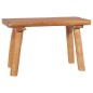 vidaXL Panchina da Giardino 80 cm in Legno Massello di Teak vidaXL Panchina da Giardino 80 cm in Legno Massello di Teak