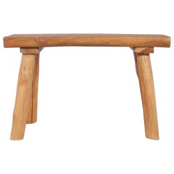 vidaXL Panchina da Giardino 80 cm in Legno Massello di Teak