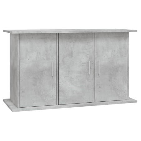 vidaXL Supporto Acquario 101x41x58 cm Legno Multistrato Grigio Cemento