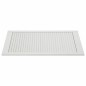 vidaXL Anta a Lamelle in Legno Massello di Pino Bianca 99,3x39,4 cm vidaXL Anta a Lamelle in Legno Massello di Pino Bianca 99,3x39,4 cm