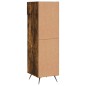 vidaXL Scarpiera Rovere Fumo 30x35x105 cm in Legno Multistrato vidaXL Scarpiera Rovere Fumo 30x35x105 cm in Legno Multistrato