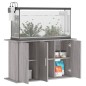 vidaXL Supporto Acquario 101x41x58 cm Legno Multistrato Grigio Sonoma vidaXL Supporto Acquario 101x41x58 cm Legno Multistrato Grigio Sonoma