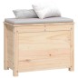vidaXL Contenitore Portaoggetti 60x32x45,5 cm Legno Massello Pino vidaXL Contenitore Portaoggetti 60x32x45,5 cm Legno Massello Pino