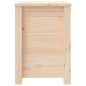 vidaXL Contenitore Portaoggetti 60x32x45,5 cm Legno Massello Pino vidaXL Contenitore Portaoggetti 60x32x45,5 cm Legno Massello Pino