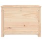 vidaXL Contenitore Portaoggetti 60x32x45,5 cm Legno Massello Pino vidaXL Contenitore Portaoggetti 60x32x45,5 cm Legno Massello Pino