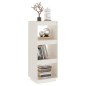 Libreria/Divisorio Bianco 40x35x103cm in Legno Massello di Pino Libreria/Divisorio Bianco 40x35x103cm in Legno Massello di Pino
