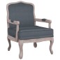 vidaXL Poltrona Grigio Scuro 64x64x90 cm Velluto vidaXL Poltrona Grigio Scuro 64x64x90 cm Velluto