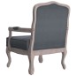 vidaXL Poltrona Grigio Scuro 64x64x90 cm Velluto vidaXL Poltrona Grigio Scuro 64x64x90 cm Velluto