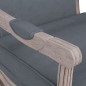 vidaXL Poltrona Grigio Scuro 64x64x90 cm Velluto vidaXL Poltrona Grigio Scuro 64x64x90 cm Velluto