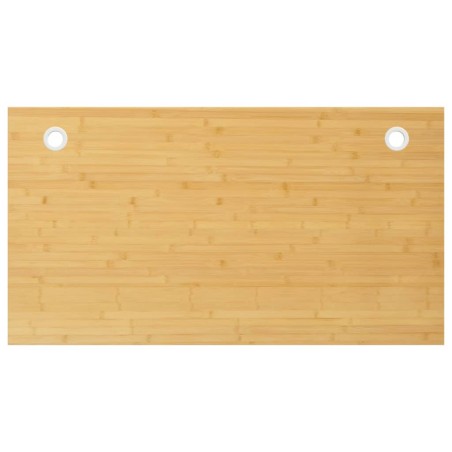 vidaXL Piano Scrivania 100x60x2,5 cm in Bambù