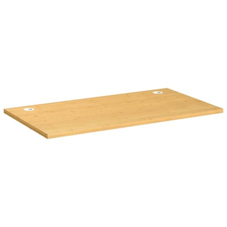 vidaXL Piano Scrivania 100x60x2,5 cm in Bambù