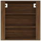 Armadietto a Muro Rovere Marrone 80x33x80 cm Legno Multistrato Armadietto a Muro Rovere Marrone 80x33x80 cm Legno Multistrato