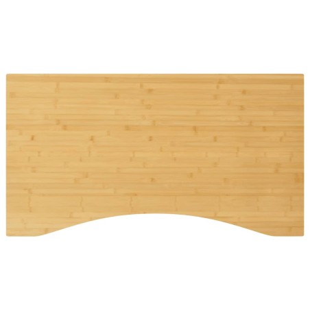 vidaXL Piano Scrivania 110x60x4 cm in Bambù