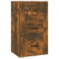 Credenza Rovere Fumo 40x33x70 cm in Legno Multistrato Credenza Rovere Fumo 40x33x70 cm in Legno Multistrato