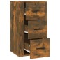 Credenza Rovere Fumo 40x33x70 cm in Legno Multistrato Credenza Rovere Fumo 40x33x70 cm in Legno Multistrato