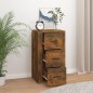 Credenza Rovere Fumo 40x33x70 cm in Legno Multistrato Credenza Rovere Fumo 40x33x70 cm in Legno Multistrato