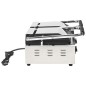 vidaXL Doppia Griglia per Panini Scanalata 3600 W 57x30,5x20 cm vidaXL Doppia Griglia per Panini Scanalata 3600 W 57x30,5x20 cm