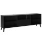 FMD Mobile Porta TV 153,5x31,7x52 cm Nero FMD Mobile Porta TV 153,5x31,7x52 cm Nero
