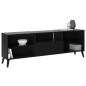 FMD Mobile Porta TV 153,5x31,7x52 cm Nero FMD Mobile Porta TV 153,5x31,7x52 cm Nero