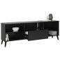 FMD Mobile Porta TV 153,5x31,7x52 cm Nero FMD Mobile Porta TV 153,5x31,7x52 cm Nero