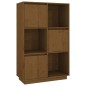 Credenza Miele 74x35x117 cm in Legno Massello di Pino Credenza Miele 74x35x117 cm in Legno Massello di Pino