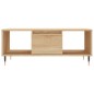 vidaXL Tavolino Salotto Rovere Sonoma 90x50x36,5 cm Legno Multistrato