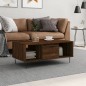 vidaXL Tavolino da Salotto Rovere Marrone 90x50x36,5 cm in Multistrato