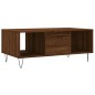 vidaXL Tavolino da Salotto Rovere Marrone 90x50x36,5 cm in Multistrato