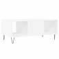 vidaXL Tavolino da Salotto Bianco 90x50x36,5 cm in Legno Multistrato