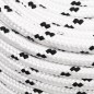 Corda Intrecciata per Barca Bianca 14 mm x 250 m Poliestere Corda Intrecciata per Barca Bianca 14 mm x 250 m Poliestere