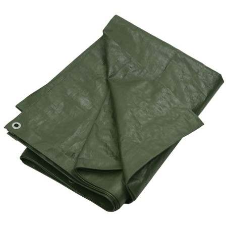 vidaXL Telone 180 g/m² 6x8 m Verde HDPE