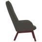 vidaXL Sedia Relax Grigio Scuro in Velluto vidaXL Sedia Relax Grigio Scuro in Velluto