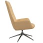 vidaXL Poltrona Relax Crema in Similpelle Scamosciata vidaXL Poltrona Relax Crema in Similpelle Scamosciata
