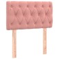 vidaXL Testiera Rosa 80x7x78/88 cm in Tessuto vidaXL Testiera Rosa 80x7x78/88 cm in Tessuto
