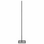 vidaXL Albero di Natale Decorativo in Metallo Nero 60 cm