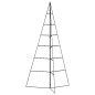 vidaXL Albero di Natale Decorativo in Metallo Nero 140 cm vidaXL Albero di Natale Decorativo in Metallo Nero 140 cm