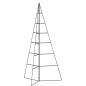 vidaXL Albero di Natale Decorativo in Metallo Nero 140 cm vidaXL Albero di Natale Decorativo in Metallo Nero 140 cm