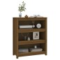 Libreria Marrone Miele 80x35x97 cm in Legno Massello di Pino Libreria Marrone Miele 80x35x97 cm in Legno Massello di Pino