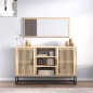 vidaXL Credenza 105x30x65 cm in Legno Multistrato