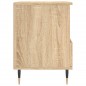 vidaXL Comodini 2pz Rovere Sonoma 40x35x50 cm in Legno Multistrato