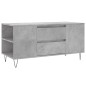 vidaXL Tavolino Salotto Grigio Cemento 102x44,5x50cm Legno Multistrato
